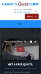 Mobile Screenshot of harrysglassshop.net
